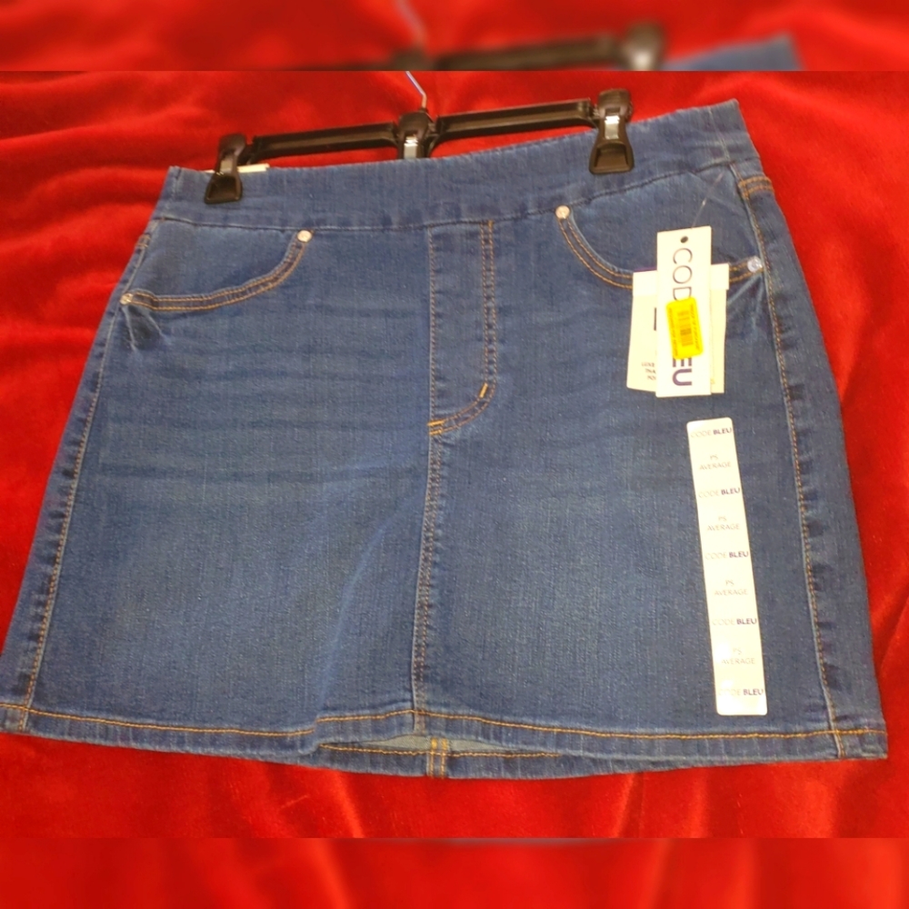 Women denim skirt